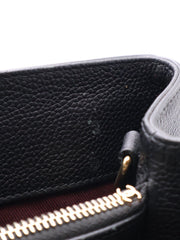 CHANEL Vintage Top Handle Briefcase - Black with Gold Hardware [Series 23]