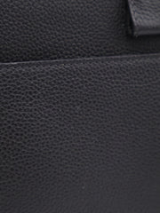 CHANEL Vintage Top Handle Briefcase - Black with Gold Hardware [Series 23]