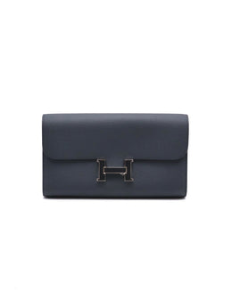 HERMES Constance To Go - Gris Misty with Enamel Hardware [W]
