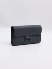 HERMES Constance To Go - Gris Misty with Enamel Hardware [W]