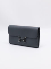 HERMES Constance To Go - Gris Misty with Enamel Hardware [W]