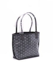 GOYARD Goyardine Mini Anjou Reversible Tote – Grey