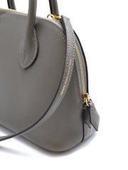 HERMES Mini Bolide - Gris Meyer with Gold Hardware