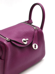 HERMES Mini Lindy - Anemone with Palladium Hardware
