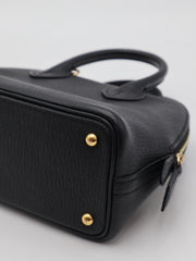 HERMES Mini Bolide - Noir with Gold Hardware [Z]