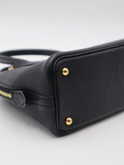 HERMES Mini Bolide - Noir with Gold Hardware [Z]