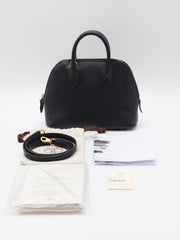 HERMES Mini Bolide - Noir with Gold Hardware [Z]