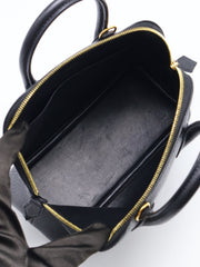 HERMES Mini Bolide - Noir with Gold Hardware [Z]