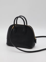 HERMES Mini Bolide - Noir with Gold Hardware [Z]