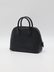 HERMES Mini Bolide - Noir with Gold Hardware [Z]