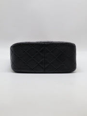 CHANEL 24S Hobo Shoulder Bag - Black with Gold Hardware
