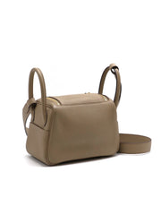 HERMES Mini Lindy - Beige Marfa with Gold Hardware