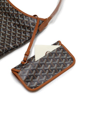 GOYARD Goyardine Bohème Hobo Bag – Tan