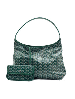 GOYARD Goyardine Bohème Hobo Bag – Green