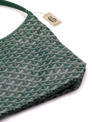 GOYARD Goyardine Bohème Hobo Bag – Green