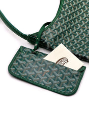 GOYARD Goyardine Bohème Hobo Bag – Green
