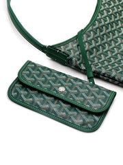GOYARD Goyardine Bohème Hobo Bag – Green