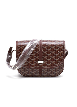 GOYARD Belvédère PM Messenger Bag - Burgundy