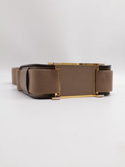 HERMES Geta Messenger Bag - Etoupe with Gold Hardware [B]