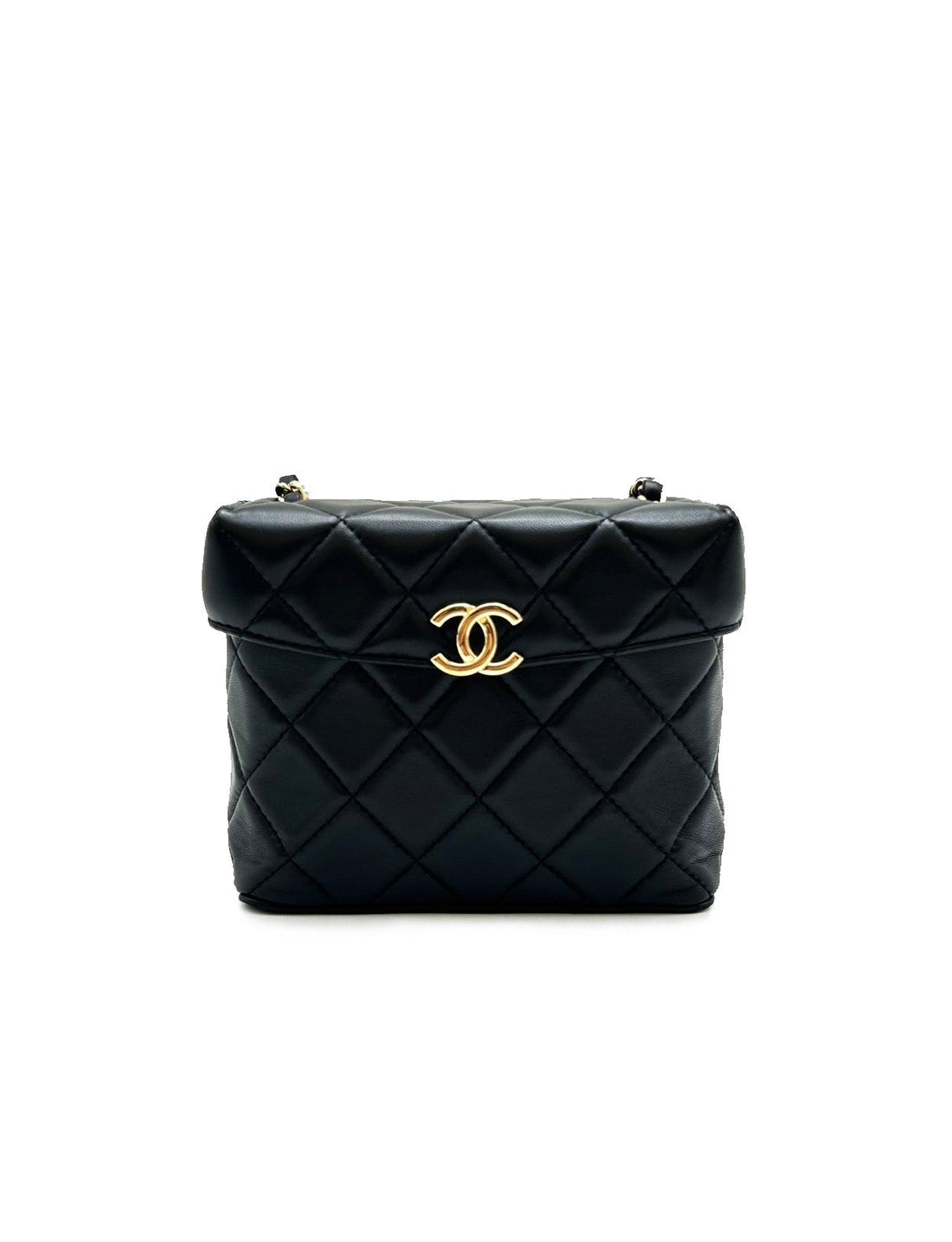 【二手商品】CHANEL 復古牛奶盒子斜跨包