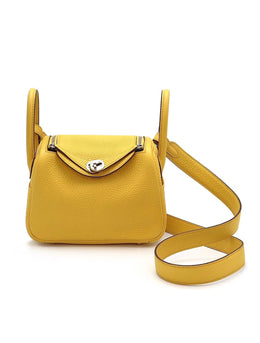 HERMES Mini Lindy - Sun with Palladium Hardware