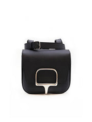 HERMES Della Mini - Noir with Palladium Hardware