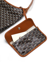 GOYARD Goyardine Bohème Hobo Bag – Tan