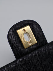 CHANEL Salzburg Backpack Small - Black with Gold Hardware