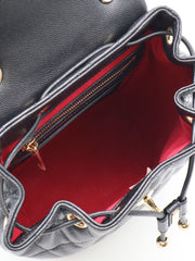 CHANEL Salzburg Backpack Small - Black with Gold Hardware