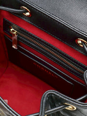 CHANEL Salzburg Backpack Small - Black with Gold Hardware