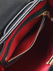 CHANEL Salzburg Backpack Small - Black with Gold Hardware