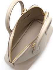 HERMES Mini Bolide - Bleu Glacier with Gold Hardware