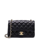 CHANEL Classic Flap Mini Rectangular 20cm - Black with Gold Hardware [Series number 23]