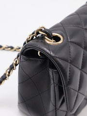 CHANEL Classic Flap Mini Rectangular 20cm - Black with Gold Hardware [Series number 23]