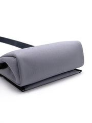 HERMES Herbag Zip 20 - Gris Pantin / Noir with Palladium Hardware