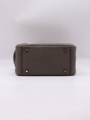HERMES Mini Lindy - Etain with Gold Hardware [Y]