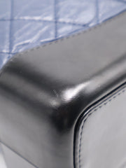 CHANEL Gabrielle Backpack - Navy Blue with Silver Hardware [Series 27]