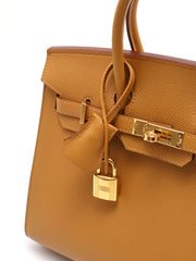 HERMES Birkin 25 - Sesame with Gold Hardware