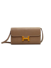 HERMES Constance To Go - Etoupe with Gold Hardware