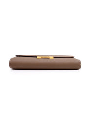 HERMES Constance To Go - Etoupe with Gold Hardware