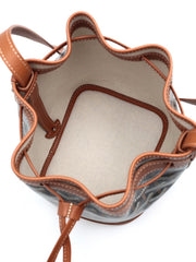 GOYARD Goyardine Petit Flot Bucket Bag – Tan