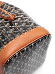 GOYARD Goyardine Petit Flot Bucket Bag – Tan