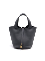 HERMES Picotin 18 - Gris Mouette with Champagne Gold Hardware