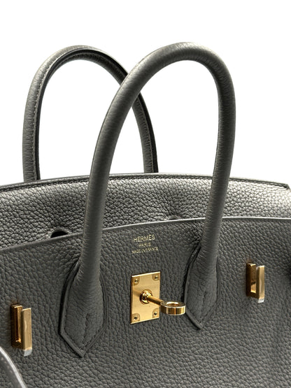 【二手商品】HERMES Birkin 25 - 錫氣灰玫瑰金 Z