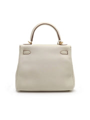 HERMES Kelly 25 - Mushroom with Gold Hardware