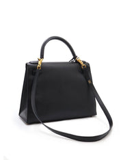HERMES Kelly 28 - Noir with Gold Hardware
