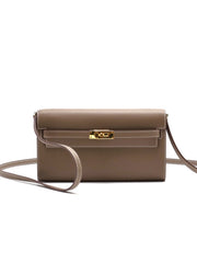 HERMES Kelly To Go - Etoupe with Gold Hardware
