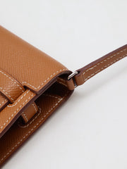 HERMES Kelly To Go - Gold with Palladium Hardware [K]