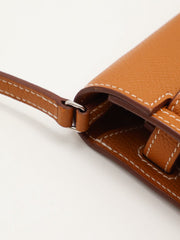 HERMES Kelly To Go - Gold with Palladium Hardware [K]