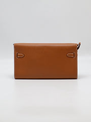 HERMES Kelly To Go - Gold with Palladium Hardware [K]